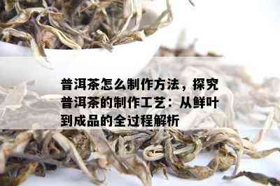 普洱茶怎么制作方法，探究普洱茶的制作工艺：从鲜叶到成品的全过程解析