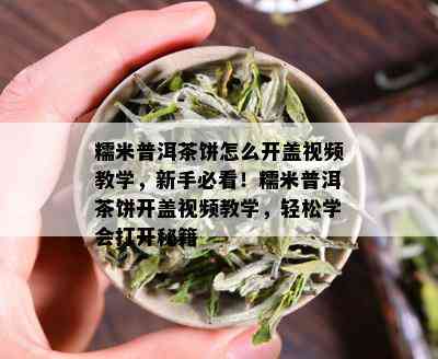 糯米普洱茶饼怎么开盖视频教学，新手必看！糯米普洱茶饼开盖视频教学，轻松学会打开秘籍