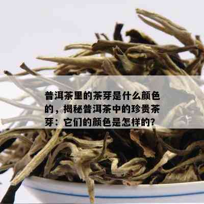 普洱茶里的茶芽是什么颜色的，揭秘普洱茶中的珍贵茶芽：它们的颜色是怎样的？