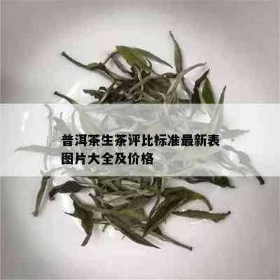 普洱茶生茶评比标准最新表图片大全及价格