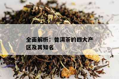 全面解析：普洱茶的四大产区及其知名