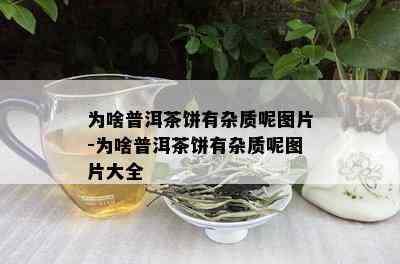 为啥普洱茶饼有杂质呢图片-为啥普洱茶饼有杂质呢图片大全