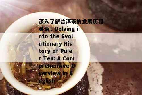 深入了解普洱茶的发展历程英语，Delving into the Evolutionary History of Pu'er Tea: A Comprehensive Overview in English