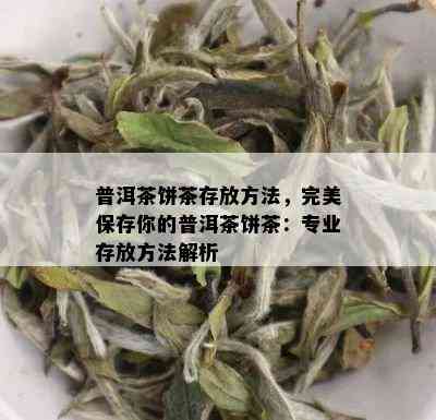 普洱茶饼茶存放方法，完美保存你的普洱茶饼茶：专业存放方法解析