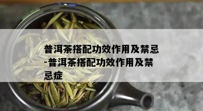 普洱茶搭配功效作用及禁忌-普洱茶搭配功效作用及禁忌症