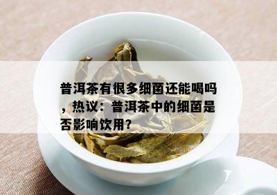 普洱茶有很多细菌还能喝吗，热议：普洱茶中的细菌是否影响饮用？