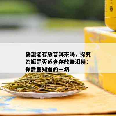 瓷罐能存放普洱茶吗，探究瓷罐是否适合存放普洱茶：你需要知道的一切