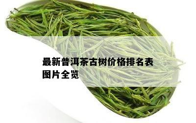 最新普洱茶古树价格排名表图片全览