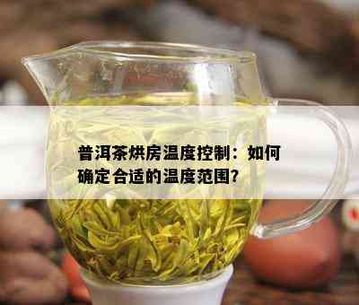 普洱茶烘房温度控制：如何确定合适的温度范围？