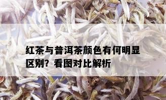 红茶与普洱茶颜色有何明显区别？看图对比解析