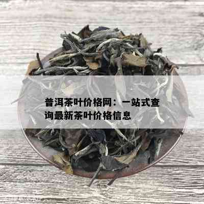 普洱茶叶价格网：一站式查询最新茶叶价格信息