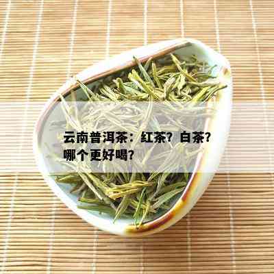 云南普洱茶：红茶？白茶？哪个更好喝？