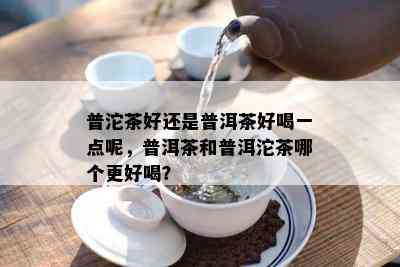 普沱茶好还是普洱茶好喝一点呢，普洱茶和普洱沱茶哪个更好喝？