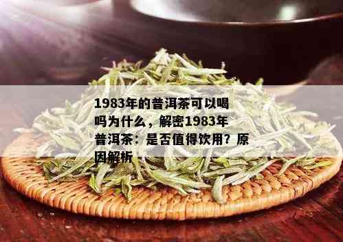 1983年的普洱茶可以喝吗为什么，解密1983年普洱茶：是否值得饮用？原因解析