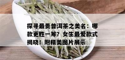 探寻最贵普洱茶之美名：哪款更胜一筹？女生更爱款式揭晓！附精美图片展示