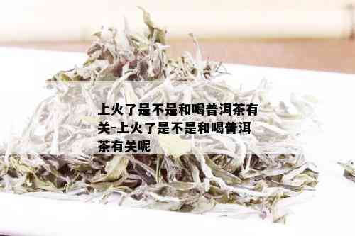 上火了是不是和喝普洱茶有关-上火了是不是和喝普洱茶有关呢