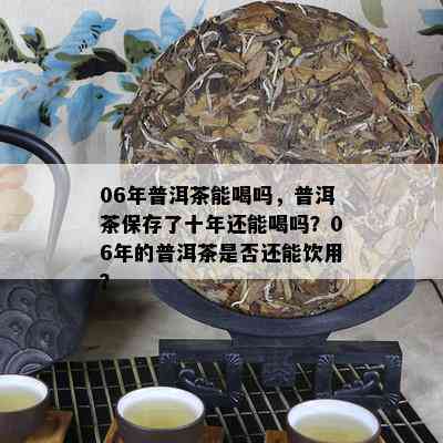 06年普洱茶能喝吗，普洱茶保存了十年还能喝吗？06年的普洱茶是否还能饮用？