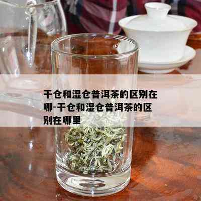 干仓和湿仓普洱茶的区别在哪-干仓和湿仓普洱茶的区别在哪里