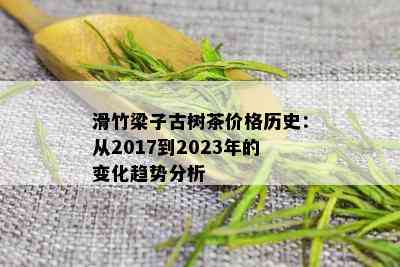 滑竹梁子古树茶价格历史：从2017到2023年的变化趋势分析