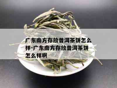 广东南方存放普洱茶饼怎么样-广东南方存放普洱茶饼怎么样啊