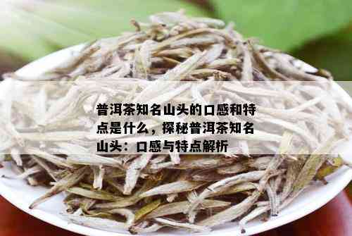 普洱茶知名山头的口感和特点是什么，探秘普洱茶知名山头：口感与特点解析