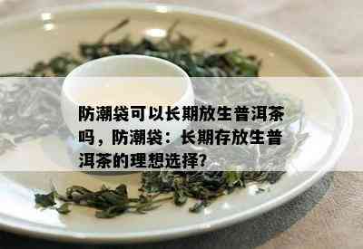 防潮袋可以长期放生普洱茶吗，防潮袋：长期存放生普洱茶的理想选择？