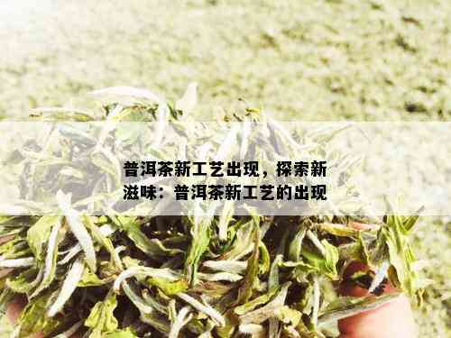 普洱茶新工艺出现，探索新滋味：普洱茶新工艺的出现