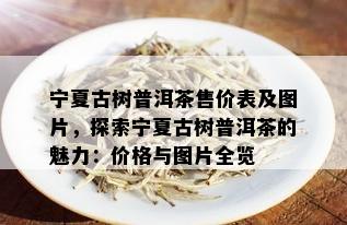 宁夏古树普洱茶售价表及图片，探索宁夏古树普洱茶的魅力：价格与图片全览