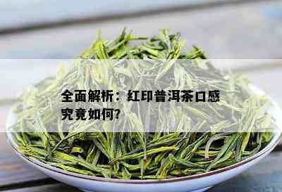 全面解析：红印普洱茶口感究竟如何？