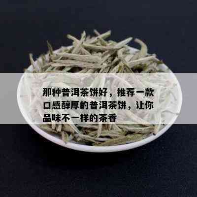 那种普洱茶饼好，推荐一款口感醇厚的普洱茶饼，让你品味不一样的茶香