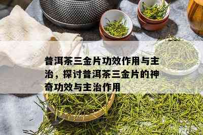 普洱茶三金片功效作用与主治，探讨普洱茶三金片的神奇功效与主治作用