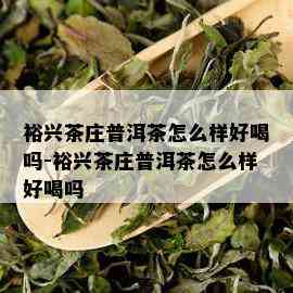 裕兴茶庄普洱茶怎么样好喝吗-裕兴茶庄普洱茶怎么样好喝吗