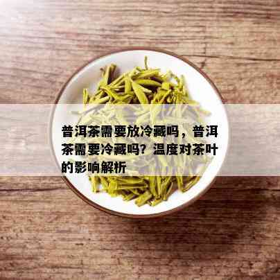 普洱茶需要放冷藏吗，普洱茶需要冷藏吗？温度对茶叶的影响解析