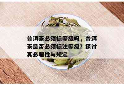 普洱茶必须标等级吗，普洱茶是否必须标注等级？探讨其必要性与规定