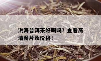 洪海普洱茶好喝吗？查看高清图片及价格！