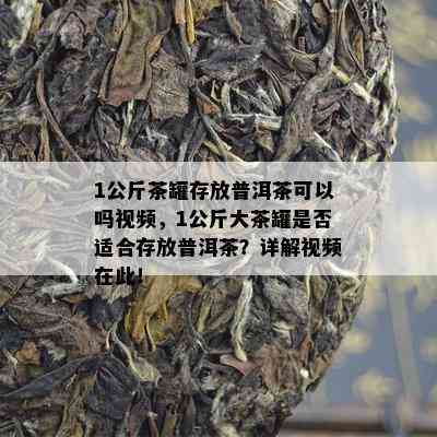 1公斤茶罐存放普洱茶可以吗视频，1公斤大茶罐是否适合存放普洱茶？详解视频在此！