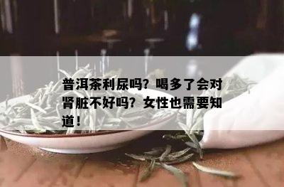 普洱茶利尿吗？喝多了会对肾脏不好吗？女性也需要知道！