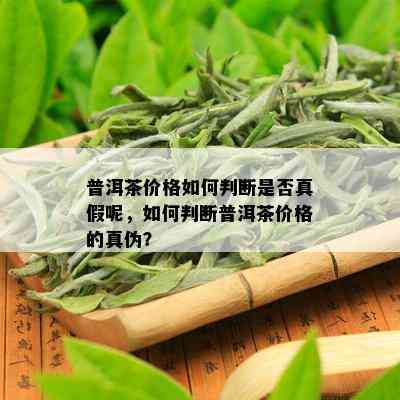 普洱茶价格如何判断是否真假呢，如何判断普洱茶价格的真伪？