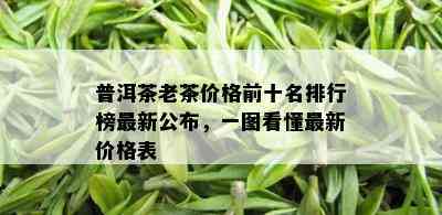 普洱茶老茶价格前十名排行榜最新公布，一图看懂最新价格表