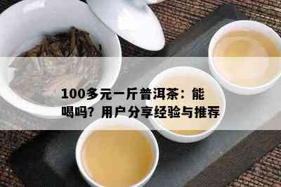 100多元一斤普洱茶：能喝吗？用户分享经验与推荐