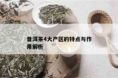 普洱茶4大产区的特点与作用解析