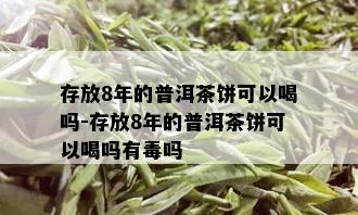 存放8年的普洱茶饼可以喝吗-存放8年的普洱茶饼可以喝吗有吗