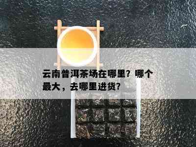 云南普洱茶场在哪里？哪个更大，去哪里进货？