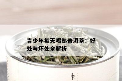 青少年每天喝熟普洱茶：好处与坏处全解析