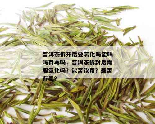 普洱茶拆开后要氧化吗能喝吗有吗，普洱茶拆封后需要氧化吗？能否饮用？是否有？