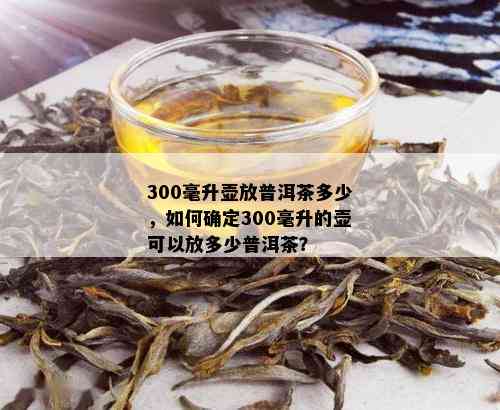 300毫升壶放普洱茶多少，如何确定300毫升的壶可以放多少普洱茶？