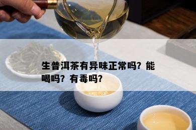 生普洱茶有异味正常吗？能喝吗？有吗？