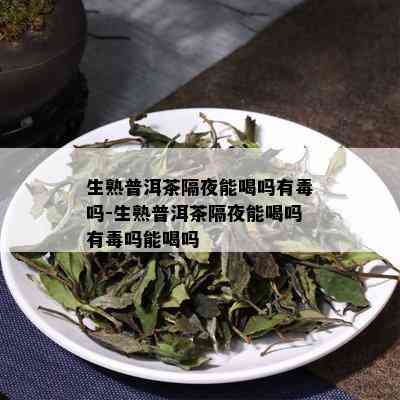 生熟普洱茶隔夜能喝吗有吗-生熟普洱茶隔夜能喝吗有吗能喝吗