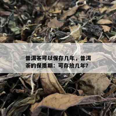 普洱茶可以保存几年，普洱茶的保质期：可存放几年？