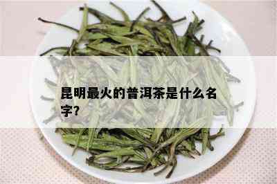 昆明最火的普洱茶是什么名字？